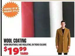 Len's Mill Stores WOOL COATING offer