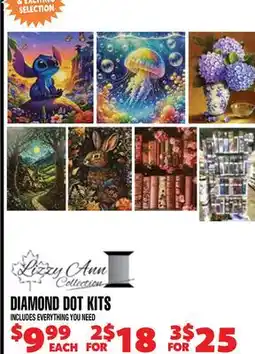 Len's Mill Stores DIAMOND DOT KITS offer