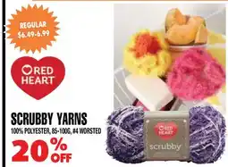 Len's Mill Stores SCRUBBY YARNS offer