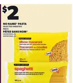 Independent City Market NO NAME PASTA offer