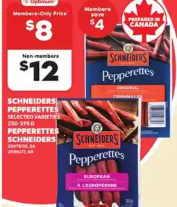 Independent City Market SCHNEIDERS PEPPERETTES offer
