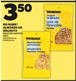 Independent City Market NO NAME ALMONDS OR WALNUTS offer