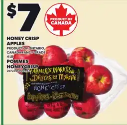 Independent City Market HONEY CRISP APPLES, 4 LB offer