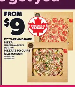 Independent City Market 12 TAKE AND BAKE PIZZA offer