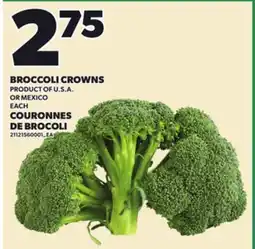 Independent City Market BROCCOLI CROWNS offer
