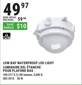 BMR LOW-BAY WATERPROOF LED LIGHT offer