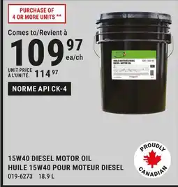 BMR 15W40 DIESEL MOTOR OIL offer
