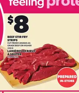 Independent City Market BEEF STIR FRY STRIPS offer