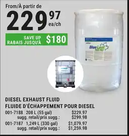 BMR DIESEL EXHAUST FLUID offer