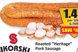 Starsky Roasted Heritage Pork Sausage offer