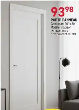 Matério PORTE PANNEAU Grandeurs: 30 x 80 madison offer