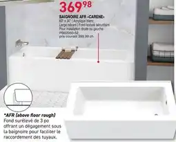 Matério BAIGNOIRE AFR CARENE offer