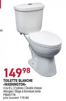 Matério TOILETTE BLANCHE WASHINGTON DOLPHIN offer