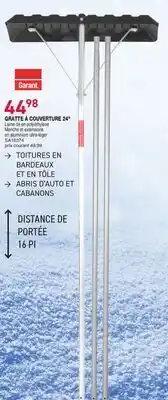 Matério GRATTE À COUVERTURE 24 offer