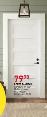 Matério PORTE PANNEAU Grandeurs offer