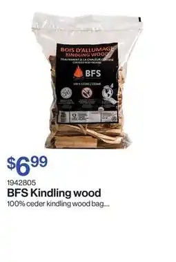 Patrick Morin Kindling wood offer
