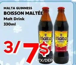Marche Salaberry MALTA GUINNESS BOISSON MALTÉE offer