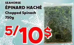 Marche Salaberry ÉPINARD HACHÉ SEAHORSE offer