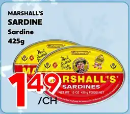 Marche Salaberry SARDINE MARSHALL'S offer