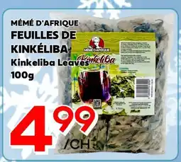 Marche Salaberry MÉMÉ D'AFRIQUE FEUILLES DE KINKÉLIBA offer