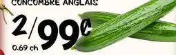 Marche Salaberry CONCOMBRE ANGLAIS offer