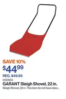 Patrick Morin Sleigh Shovel, 22 in offer