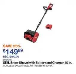 Patrick Morin Snow Shovel with Battery and Charger, 10 in offer