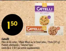 Pharmaprix Catelli Whole Wheat or Smart Pasta offer