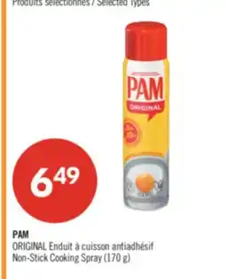 Pharmaprix PAM ORIGINAL Non-Stick Cooking Spray (170 g) offer