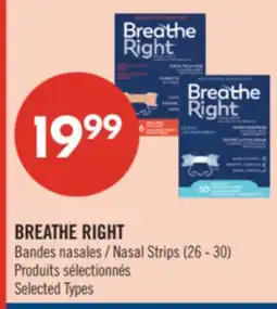 Pharmaprix BREATHE RIGHT Nasal Strips offer