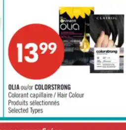 Pharmaprix OLIA or COLORSTRONG Hair Colour offer