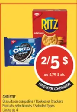 Pharmaprix CHRISTIE Biscuits Cookies or Crackers offer