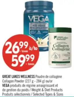 Pharmaprix GREAT LAKES WELLNESS (227 g - 284 g) or Weight & Diet Products offer