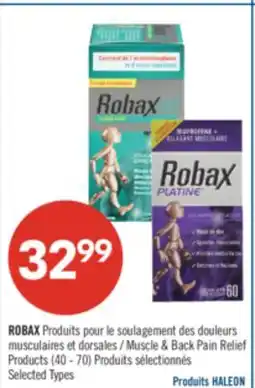 Pharmaprix ROBAX Muscle & Back Pain Relief Products offer