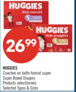 Pharmaprix HUGGIES Super Boxed Diapers offer