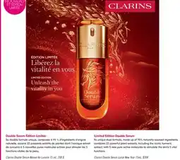 Pharmaprix Clarins Double Serum Lunar New Year offer