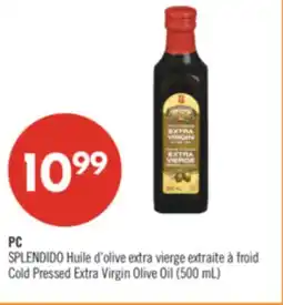 Pharmaprix PC SPLENDIDO Cold Pressed Extra Virgin Olive Oil (500 mL) offer