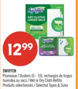 Pharmaprix SWIFFER Dusters (6 - 10), Wet or Dry Cloth Refills offer