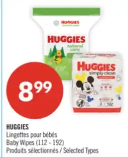 Pharmaprix HUGGIES Baby Wipes offer