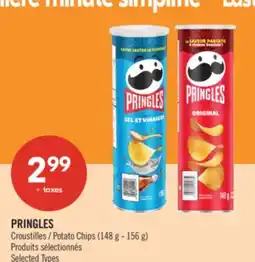 Pharmaprix PRINGLES Potato Chips offer
