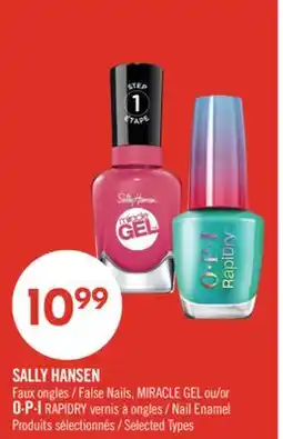 Pharmaprix SALLY HANSEN False Nails, MIRACLE GEL or O·P·I RAPIDRY Nail Enamel offer