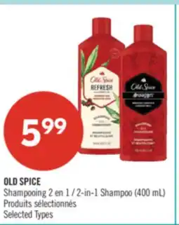Pharmaprix OLD SPICEin-1 Shampoo (400 mL) offer