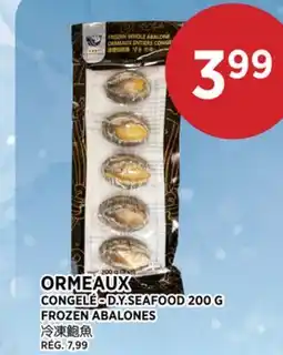 Kim Phat D.Y.SEAFOOD FROZEN ABALONES offer