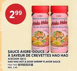 Kim Phat ACECOOK HAO HAO HOT & SOUR SHRIMP FLAVOR SAUCE offer