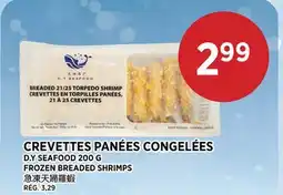 Kim Phat D.Y SEAFOOD FROZEN BREADED SHRIMPS offer