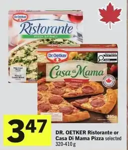 IGA Dr. Oetker ristorante or casa di mama pizza offer