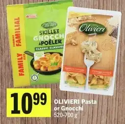 IGA Olivieri pasta or or Gnocchi 520-700 g offer
