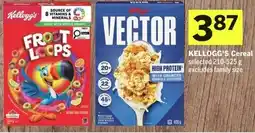 IGA Kellogg's cereal offer
