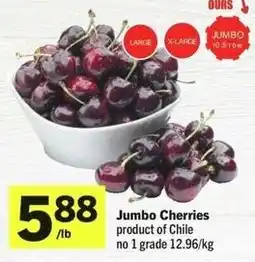 IGA Jumbo Cherries offer