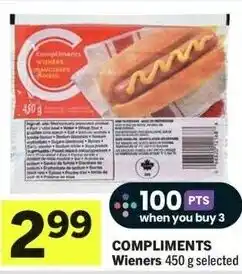 IGA Compliments wieners offer